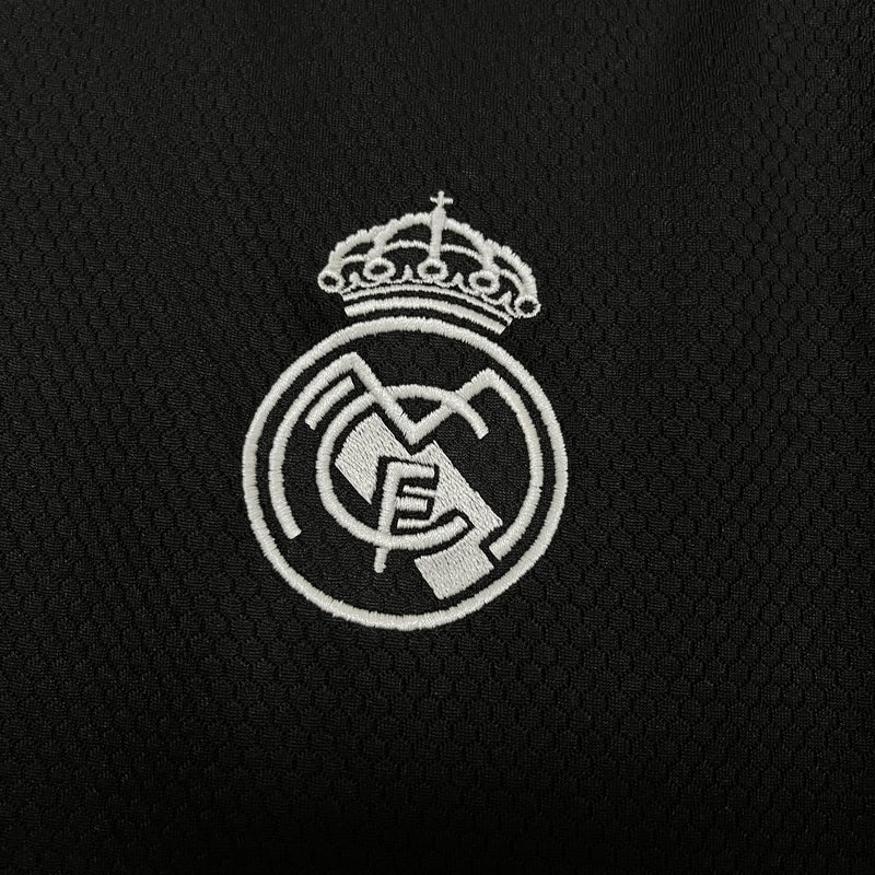 Camisa de Goleiro Real Madrid | 24/25 Torcedor Adidas - Preta