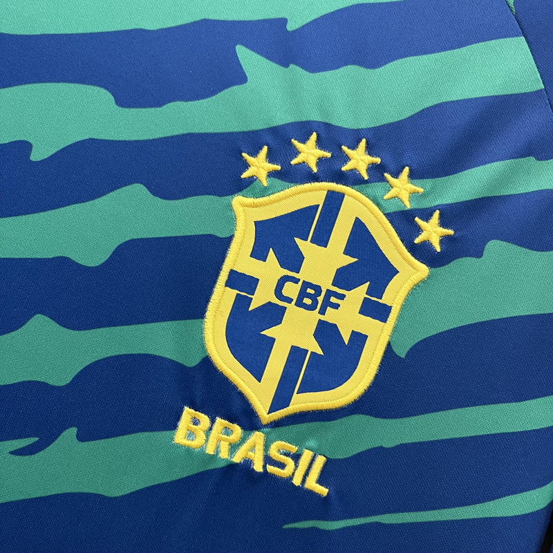 Camisa de Treino Brasil | 22/23 Torcedor Nike - Verde e Azul
