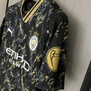 Camisa Black Gold Manchester City | 23/24 Torcedor Puma - Preta