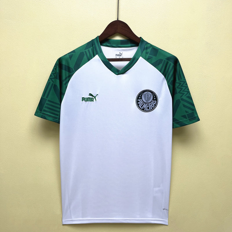 Camisa de Treino Palmeiras | 23/24 Torcedor Puma - Branca e Verde
