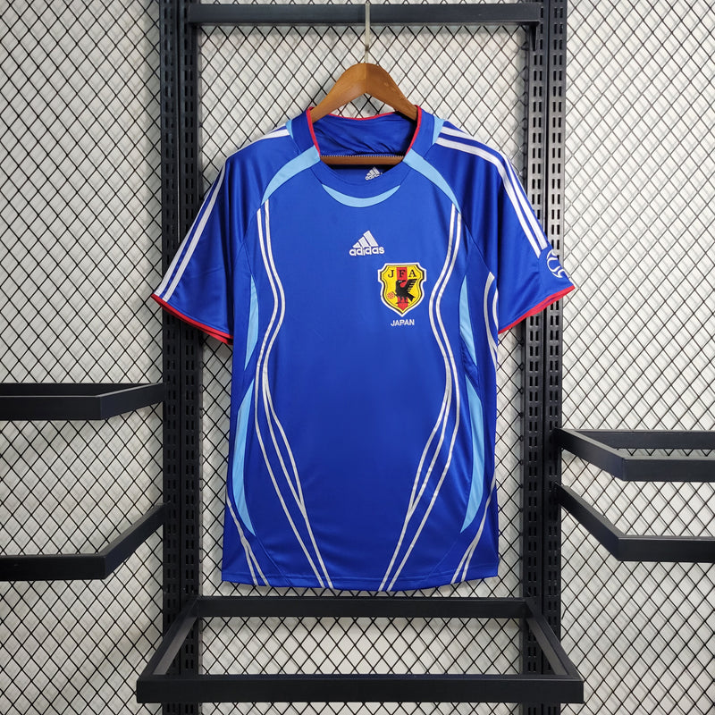 Camisa I Japão Retrô | 2006 Adidas - Azul