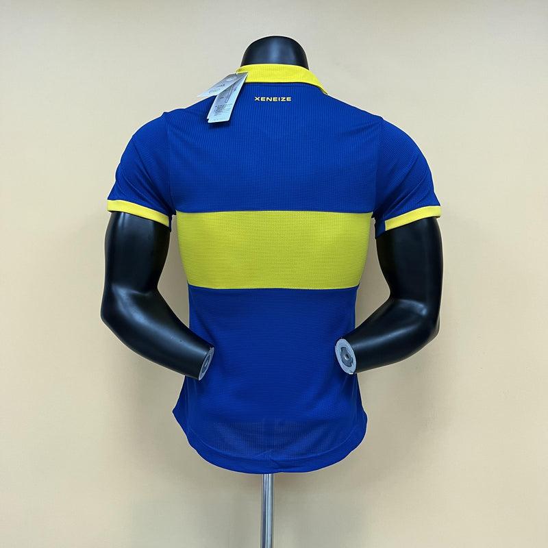 Camisa I Boca Juniors | 22/23 Modelo Jogador Adidas - Azul e Amarela