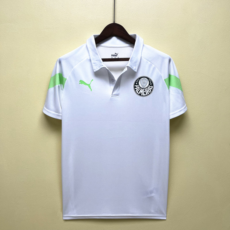 Camisa Polo Treino Palmeiras | 23/24 Torcedor Puma - Branca
