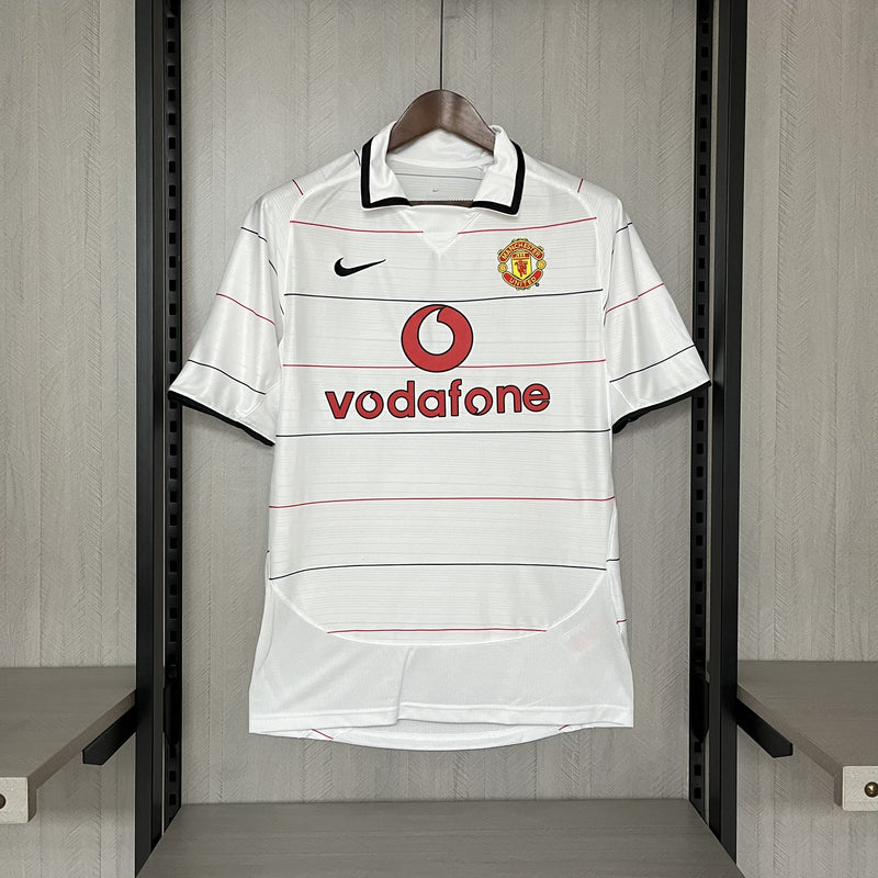Camisa III Manchester United Retrô | 04/05 Nike - Branca