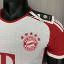 Camisa I Bayern de Munique | 23/24 Modelo Jogador Adidas - Branca e Vermelha