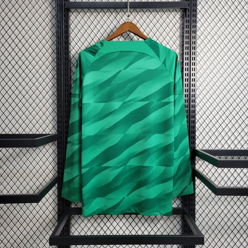 Camisa de Goleiro PSG | 23/24 Torcedor Nike - Verde - Manga Longa
