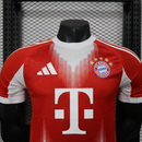 Camisa I Bayern de Munique | 25/26 Modelo Jogador Adidas - Vermelha e Branca