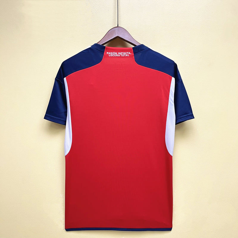 Camisa II Universidad de Chile | 23/24 Torcedor Adidas - Vermelha e Azul