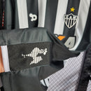 Camisa I Clube Atlético Mineiro | 16/17 Retrô - Preta e branca