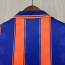Camisa II Rangers Retrô | 93/94 Adidas - Azul e Laranja