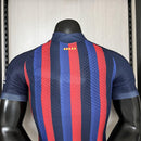 Camisa Edição Especial Barcelona | 24/25 Modelo Jogador Nike - Azul e Vermelha