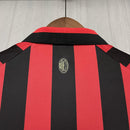 Camisa Edição Especial 125 anos Milan | 25/26 Torcedor Puma - Vermelha e Preta - Manga Longa