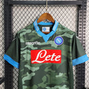 Camisa II Napoli Retrô | 13/14 Macron - Verde e Azul