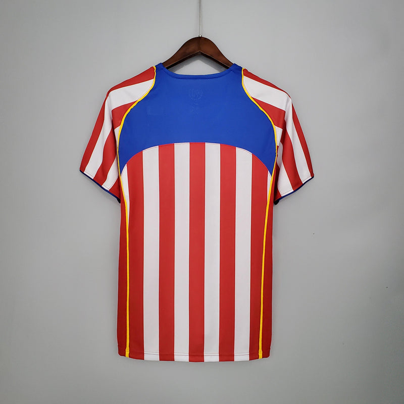 Camisa I Atlético de Madrid Retrô | 04/05 Torcedor Nike - Vermelha e Branca