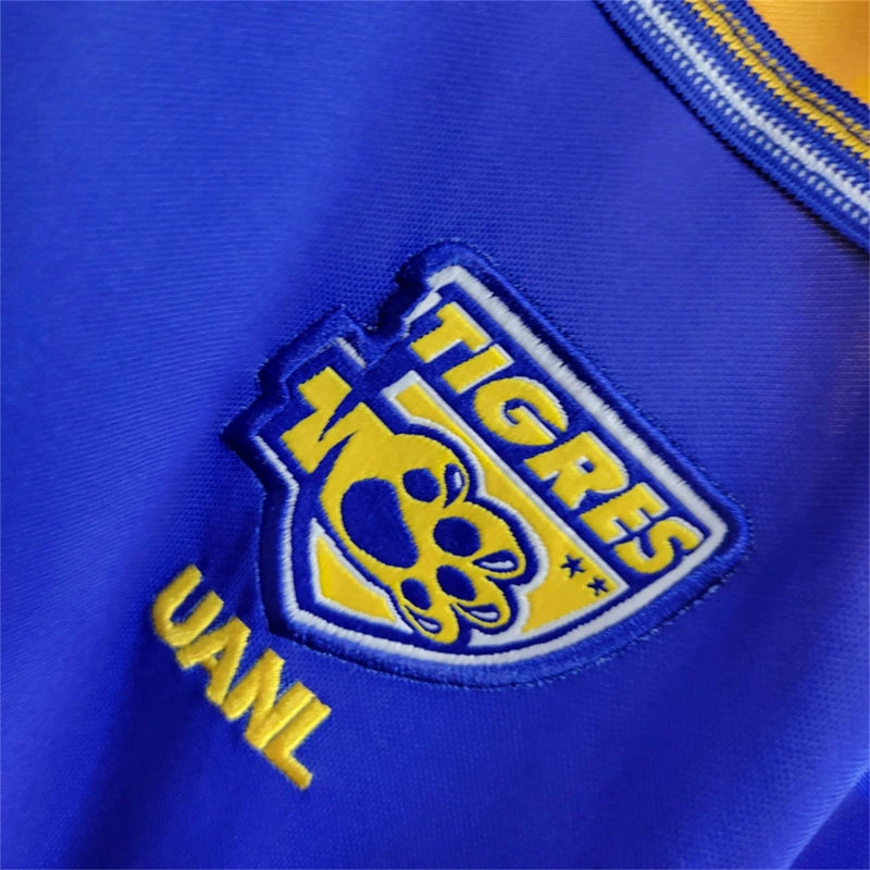 Camisa I Tigres Retrô | 00/01 Atletica - Amarela e Azul