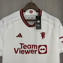 Camisa III Manchester United | 23/24 Torcedor Adidas - Branca