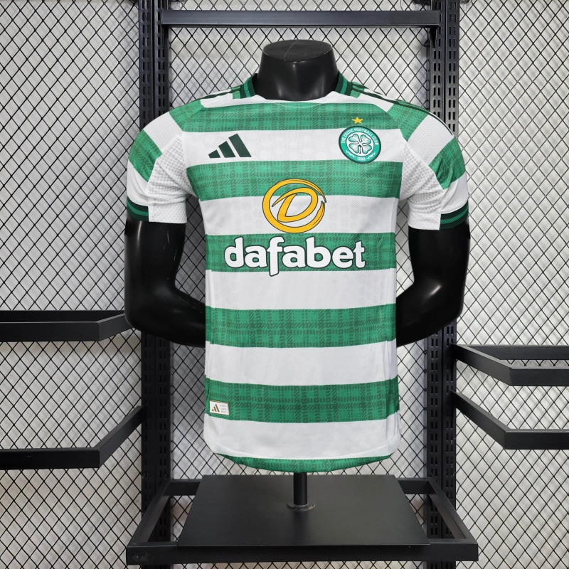 Camisa I Celtic | 25/26 Modelo Jogador Adidas - Verde e Branca