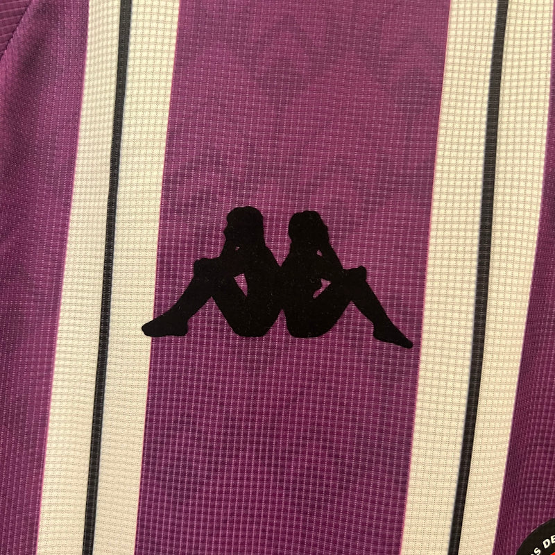 Camisa I Real Valladolid | 24/25 Torcedor Kappa - Roxa e Branca