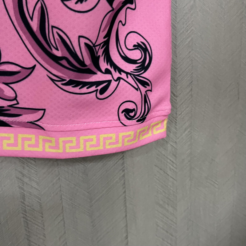 Camisa Versace x Itália | 23/24 Torcedor Puma - Rosa