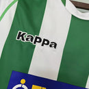 Camisa I Betis Retrô | 01/02 Kappa - Verde e Branca