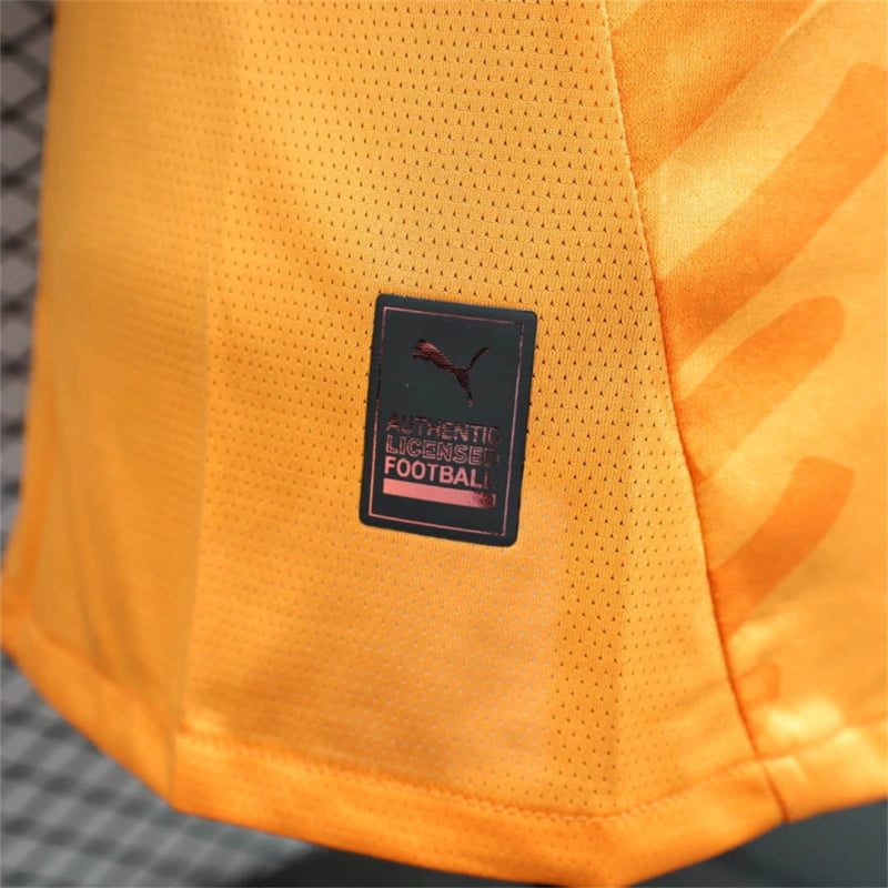 Camisa I Costa do Marfim | 2024 Modelo Jogador Puma - Laranja