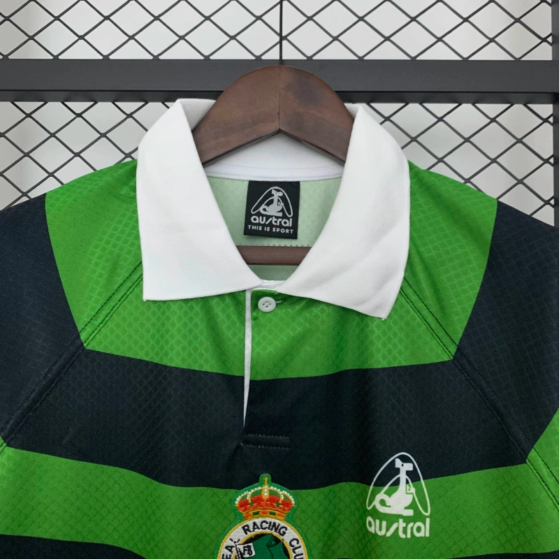 Camisa II Racing Club Santander Retrô | 99/00 Austral - Verde e Preta