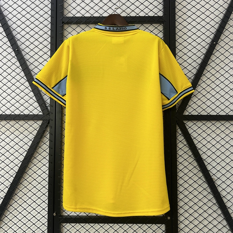 Camisa II Lazio Retrô | 98/99 Puma - Amarela e Azul