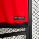 Camisa II Rayo Vallecano | 25/26 Torcedor Umbro - Vermelha e Preta