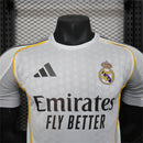 Camisa I Real Madrid | 25/26 Modelo Jogador Adidas - Branca
