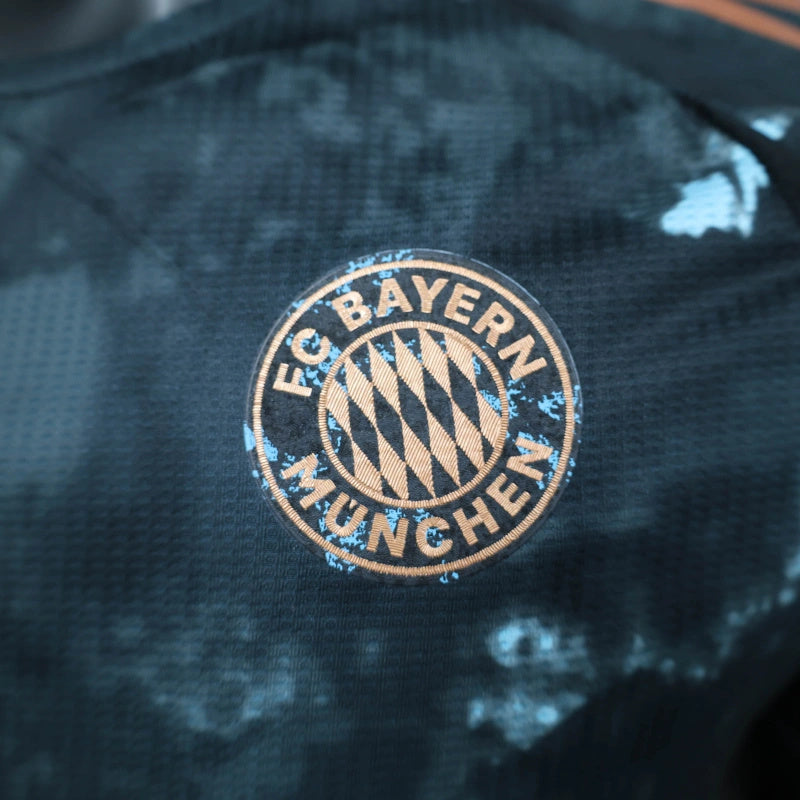 Camisa II Bayern de Munique | 24/25 Modelo Jogador Adidas - Preto e Azul