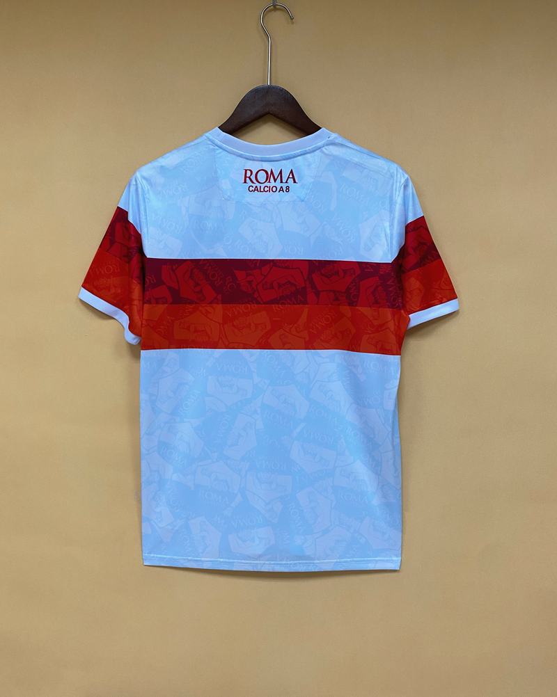 Camisa Goleiro Roma | 22/23 Torcedor Ezeta - Branca e Vermelha