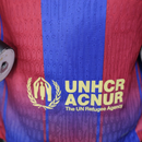 Camisa I Barcelona | 25/26 Modelo Jogador Nike - Vermelha e Azul