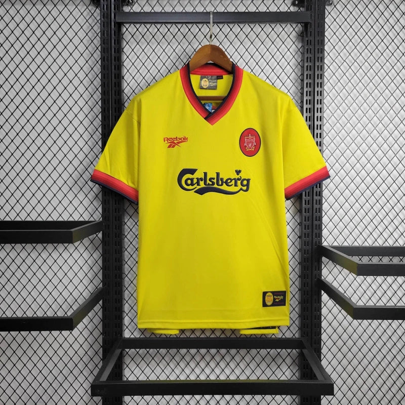 Camisa III Liverpool Retrô | 1998 Reebok - Amarela