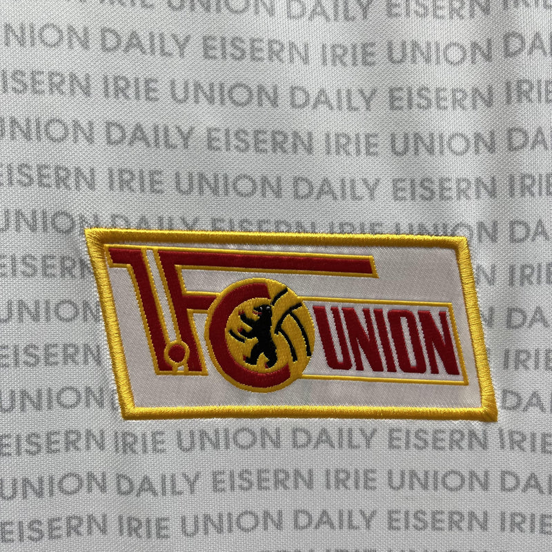 Camisa Edição Especial FC Union Berlin | 23/24 Torcedor Adidas - Branca e Vermelha