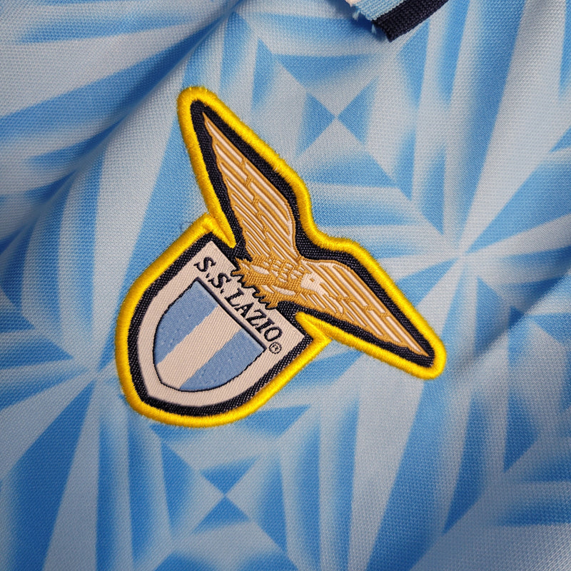 Camisa I Lazio Retrô | 91/92 Umbro - Azul
