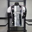 Camisa I Juventus | 25/26 Modelo Jogador Adidas - Preta Branca e Rosa