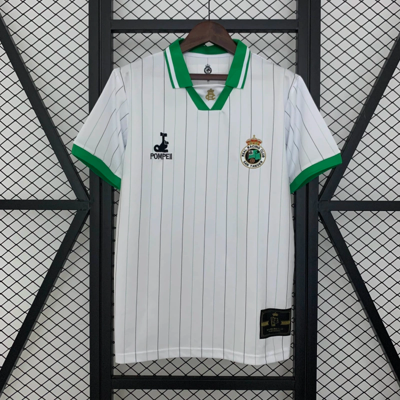 Camisa Aniversário Racing Club Santander | 24/25 Torcedor Austral - Branca e Verde