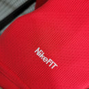 Camisa Champions League Manchester United Retrô | 07/08 Nike - Vermelha - Manga Longa