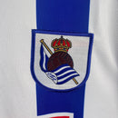 Camisa I Real Sociedad Retrô | 02/03 Astore - Azul e Branca