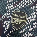 Camisa Pré Jogo Arsenal | 23/24 Torcedor Adidas - Preta e Branca