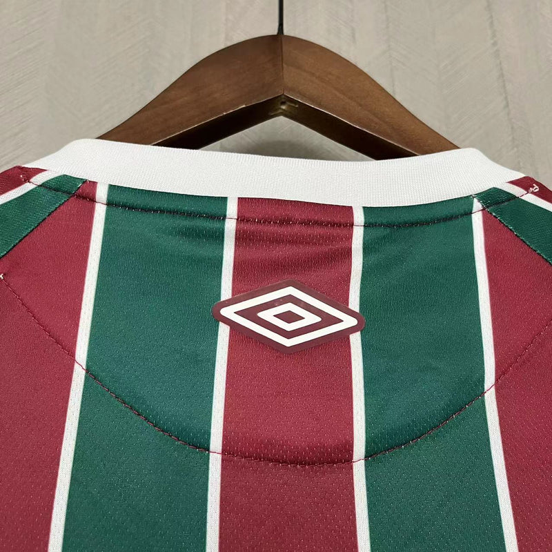 Camisa I Fluminense | 23/24 Torcedor Umbro - Feminina - Tricolor