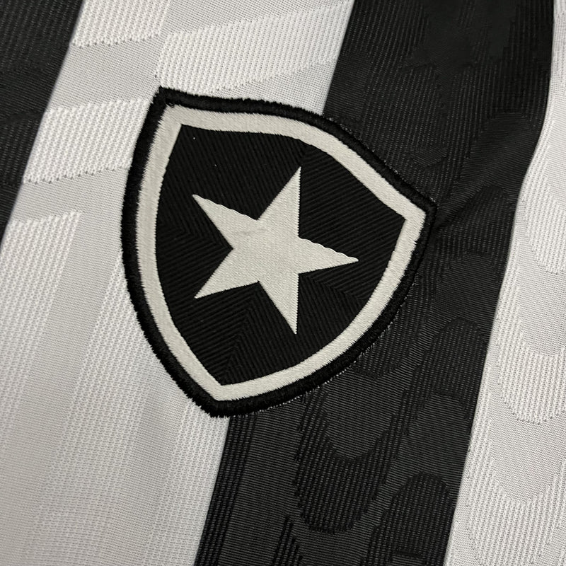 Camisa I Botafogo | 23/24 Torcedor - Feminina - Preta e Branca