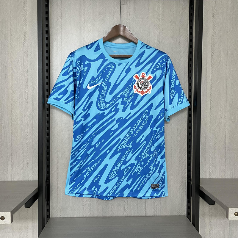 Camisa Goleiro Corinthians | 24/25 Torcedor Nike - Azul
