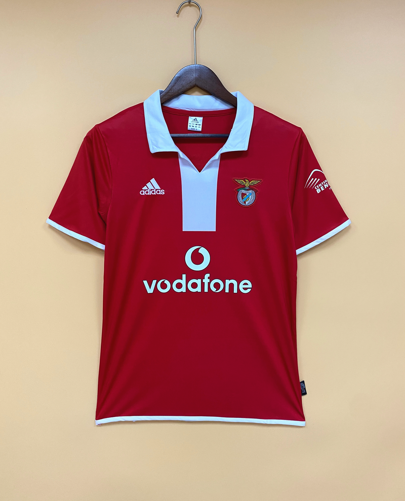 Camisa I Benfica Retrô | 04/05 Torcedor Adidas - Vermelha