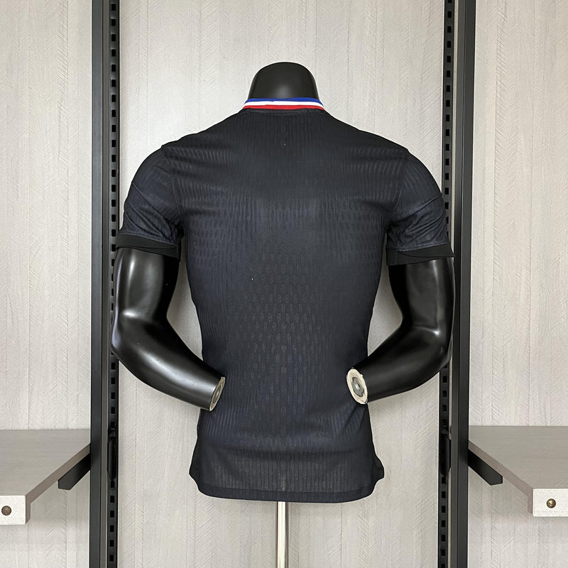 Camisa França x Balenciaga | 24/25 Modelo Jogador Jordan - Preta