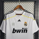 Camisa I Real Madrid Retrô | 09/10 Adidas - Branca