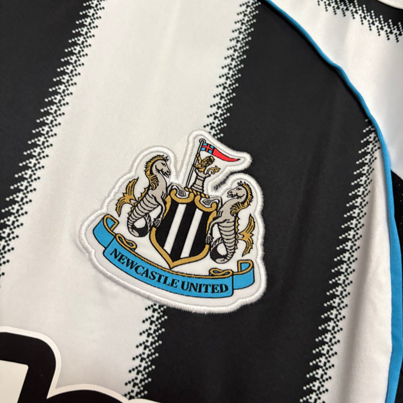 Camisa I Newcastle | 25/26 Torcedor Adidas - Preta e Branca