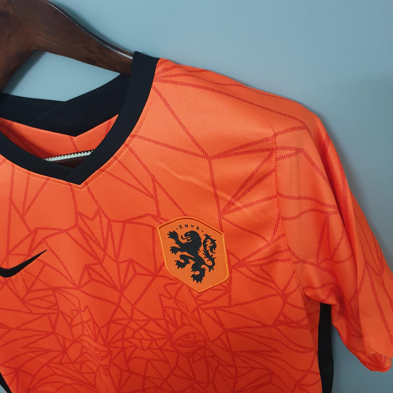 Camisa I Holanda | 20/21 Torcedor Nike - Laranja