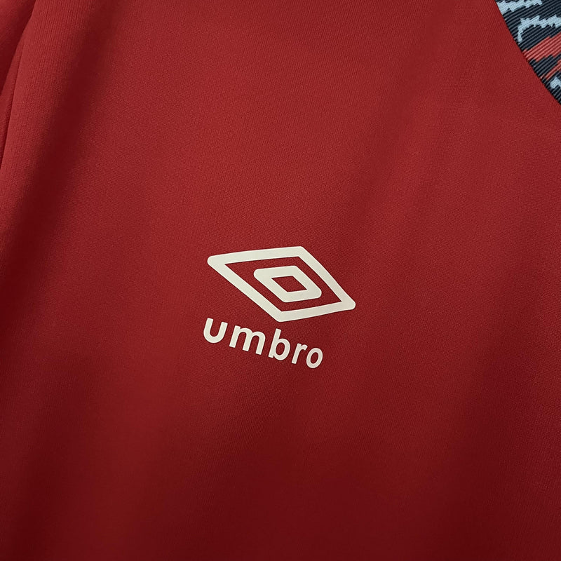 Camisa I Nacional do Uruguai | 23/24 Torcedor Umbro - Vermelha