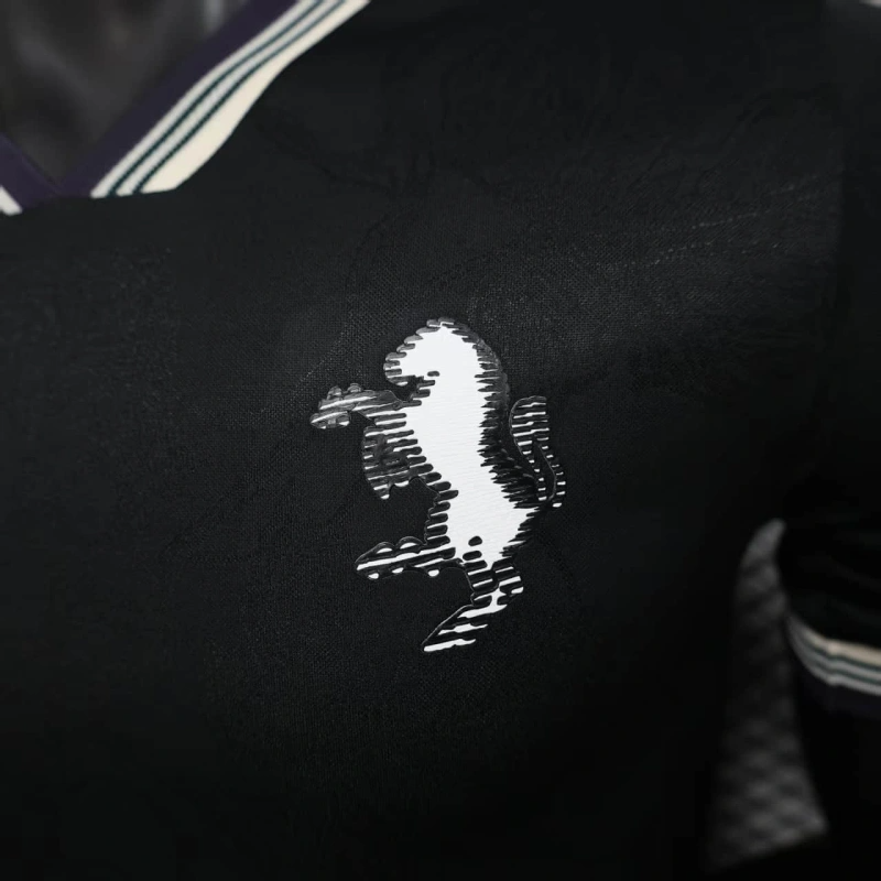 Camisa III Juventus | 25/26 Modelo Jogador Adidas - Preta e Branca